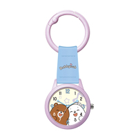 Montre de poche rétro de luxe en bronze à cadran ouvert, pendentif unique, personnalisée, vintage, à quartz, avec chaîne, cadeau, à remontage manuel, pour enfant