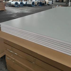 Matériau respectueux de l'environnement sans fibre de panneau de conduit d'<span class=keywords><strong>isolation</strong></span> phénolique en acier de couleur de l'industrie pharmaceutique - Product Image 2