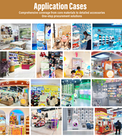 Plan CAO pour la création de votre propre magasin d'animaux en peluche : machine à rembourrer les jouets, peaux de peluches vides, tenues pour jouets, vitrine de présentation pour centre commercial, certifié CE
