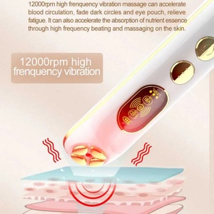 Home Use High <b>Vibration</b> Facial Massage Instrument Red Light Therapy Heated Eye Massager Beauty Equipment - Product Image 6