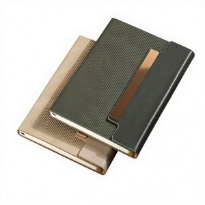 A5 PU Notebook Hardcover Magnetic Buckle High Quality Business Diary Enterprise Customized LOGO Personalized Business <b>Gifts</b> - Product Image 1