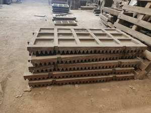 Оптовая продажа, поставка с завода, запасные части для Щековых Дробилок, фиксированные подвижные Щековые пластины, конкурентоспособные цены на аксессуары для горнодобывающей машины - Product Image 2