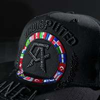Gorras de Béisbol Vintage Originales de Calidad con Visera Curva de Canelo Álvarez, Modelo Magician 31, con Forro de Satén, Novedad