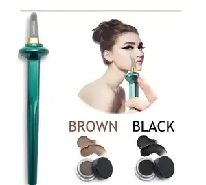 Eyeliner maquillage outils cosmétiques pro pinceaux eyeliner en silicone liquide