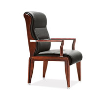 Chaise de bureau moderne en cuir avec cadre en nylon, hauteur réglable, coussin coulissant pour atelier, chambre, réception, conférence