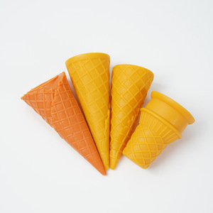 Modèle de cône vide simulé, jouet alimentaire, base de crème glacée pour loisirs créatifs DIY, ustensile de cuisine pour maison de poupée - Product Image 5