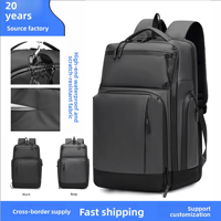 Sac à dos pour ordinateur portable de luxe pour homme avec logo personnalisé, imperméable, grande capacité, pour les voyages d'affaires, l'université