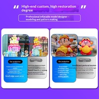 Model Bunga Tiup Kustom Bunga Sakura Bercahaya untuk Pajangan Luar Ruangan, Photo Booth, dan Check-in Acara