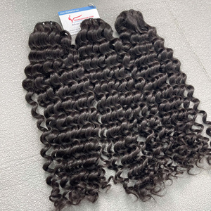 ¡Brillo suave! Extensiones de cabello humano tejido de pelo rizado vapor FÁBRICA DE Vietnam - Product Image 6