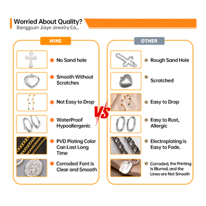 Fabricante personalizado OEM Odm, cuentas de acero inoxidable, cadena de bolas, componente de Metal de moda para mujeres, collar, joyería, fabricación de regalos - Product Image 6