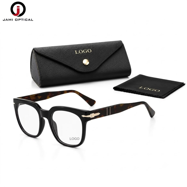 Wholesale High Quality Acetate Frames Custom Logo New Designer Square Acetate Glasses Frames