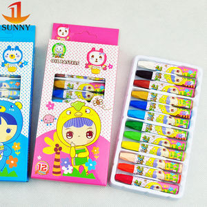 Crayons Jumbo Lavables Non Toxiques pour Tout-Petits Poignée Triangulaire pour un Maintien <span class=keywords><strong>Facile</strong></span> Ensemble Multi-Couleurs Enfants Apprentissage et <span class=keywords><strong>Dessin</strong></span> Précoce - Product Image 4