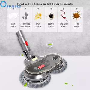 Cabezal de Mopa Eléctrico para Limpieza de Pisos Húmedos y Secos, Incluye Tanque de Agua para Aspiradoras Inalámbricas Dys V7 V8 V10 <span class=keywords><strong>V11</strong></span>, Accesorios y Repuestos - Product Image 4