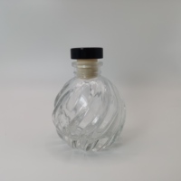 Diffuseur de parfum industriel KeRuiJia KRJ-GH50, pot en verre avec bouchon en caoutchouc et impression sérigraphique