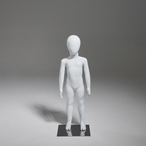 Manichino Maschile in Plastica Bianca Resistente e Luminosa a Corpo Intero per Esposizione di Abbigliamento da <span class=keywords><strong>Uomo</strong></span> e Bambino - Product Image 5