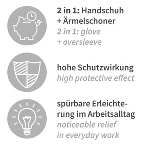 قفازات نيتريل واقية طويلة جدًا وآمنة للغاية خالية من البودرة من هايجوستار - Product Image 5