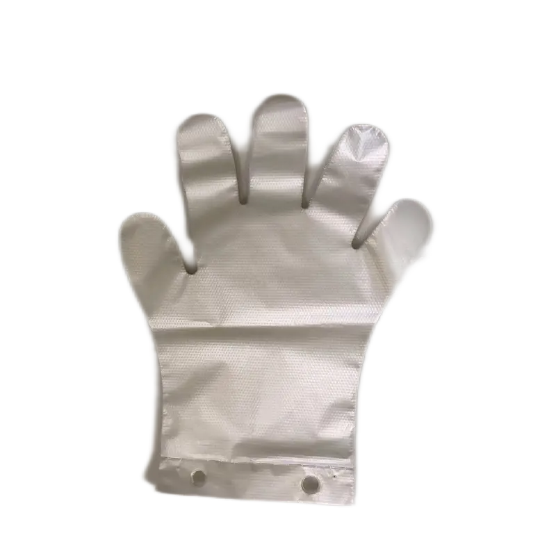 China Global Groothandel Handschoenen Importeur Medium Dikke Polyester Wegwerp Hand Plastic Handschoenen