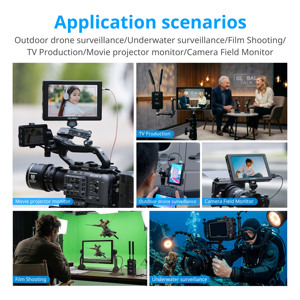 Monitor de Cámara Profesional FEELWORLD P7S con Controles Superiores, <span class=keywords><strong>Zebra</strong></span> e Histograma, Logotipo de Arranque Personalizado, Producción en Volumen - Product Image 5