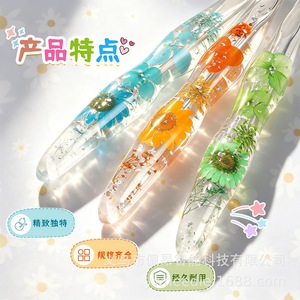 Juego de Agujas de <span class=keywords><strong>Ganchillo</strong></span> de Aluminio con Puntas de Colores Transparentes - Product Image 3