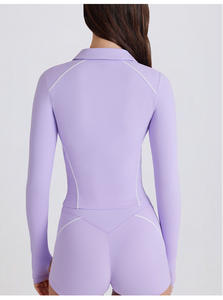 Nuovo arrivato set Fitness da <span class=keywords><strong>palestra</strong></span> per donne sport da ginnastica 6 pezzi set di pantaloncini con collo attorcigliati <span class=keywords><strong>tuta</strong></span> da Yoga da Tennis - Product Image 6