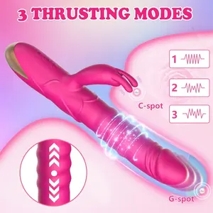 Neonislands sexspielzeug großer erwachsener klitoris frauen 10 funktionen dual motor luxus klitoris weibliche stoßende g-punkt dildo kaninchen vibrator