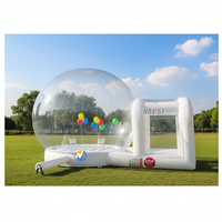 Promotion : Tente bulle gonflable pour révélation du sexe, idéale pour les fêtes en extérieur, avec château gonflable intégré