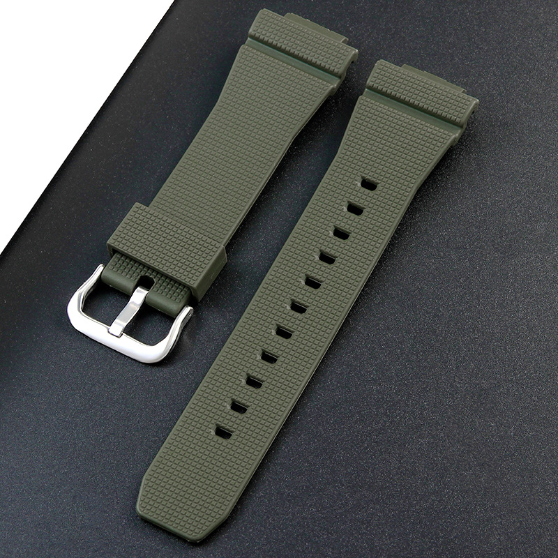 Verde militar - Hebilla color acero - K5