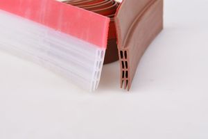 <span class=keywords><strong>Bande</strong></span> d'étanchéité inférieure de porte auto-adhésive pour la maison <span class=keywords><strong>Bande</strong></span> d'étanchéité coupe-vent pour la porte à six trous - Product Image 3