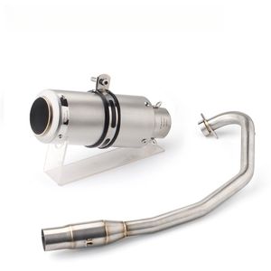 Tubo de escape para motocicleta, sección delantera, adecuado para la modificación de accesorios del tubo de escape FY250G - Product Image 2