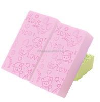 Éponge de nettoyage mignonne de dessin animé pour enfants, éponge de bain exfoliante ultra douce en PVA pour le corps