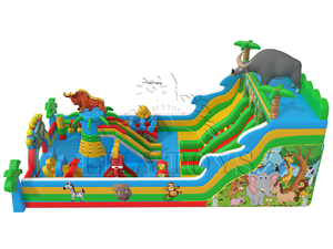Parque de atracciones inflable para alquiler en festivales y eventos privados - Product Image 6