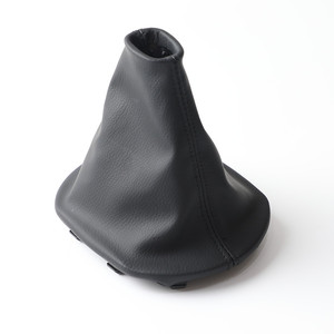Cubierta de bota de engranaje para <span class=keywords><strong>KIA</strong></span> <span class=keywords><strong>Sportage</strong></span>, cubierta negra de cuero PU para palanca de cambios Manual, antipolvo, nueva - Product Image 6