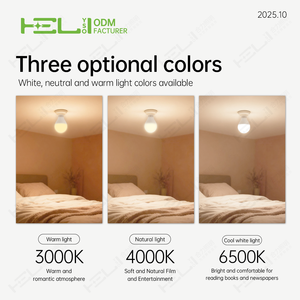 Ne manquez <span class=keywords><strong>pas</strong></span> ! Ampoule LED à angle réglable G E27-10W, modèle à intensité variable, télécommande, avec un CRI élevé de 80 pour un éclairage flexible - Product Image 4