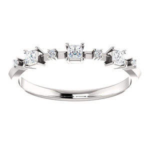 Anello Minimalista da Donna con Zirconia Cubica, Elegante e Alla Moda per Uso Quotidiano - Product Image 6