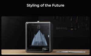 Imprimante 3D Creality K1 Max avec chargeur de filament automatique, haute précision, connectivité USB, nivellement automatique, garantie 1 an, PLA, neuve - Product Image 4