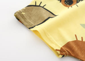 Camiseta de Manga Corta para Niños, con Estampado de Dibujos Animados, de Algodón, Sublimada, de Primera Calidad, la Más Vendida - Product Image 4