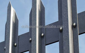 Clôture de <span class=keywords><strong>palissade</strong></span> en fibre de verre GRP FRP pour l'extérieur Design extérieur moderne norme britannique WPC - Product Image 2