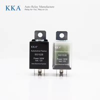 KKA-SG152 12V/24V 3 broches 10A Clignotant LED en plastique Neuf pour voiture/moto 150W Universel 60-120 clignotements/min