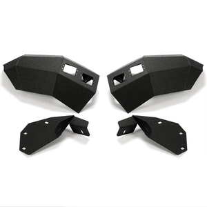 Per 2004-2008 <span class=keywords><strong>Ford</strong></span> F-150 3 <span class=keywords><strong>pezzi</strong></span> verniciato polvere paraurti anteriore in acciaio W/piastra verricello - Product Image 3