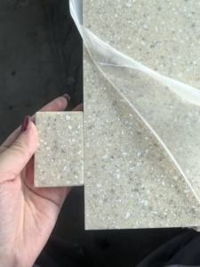 Nhà máy Hiện Đại-acrylic rắn bề mặt tấm giá rẻ nhà khách sạn tường <span class=keywords><strong>Countertop</strong></span> lớn gân mô hình sửa đổi cho nhân tạo slab - Product Image 2