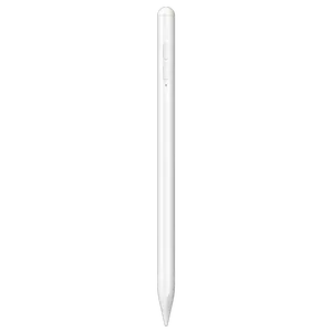 애플 아이패드를 위한 재충전용 자석 종려 거절 경사 전기 용량 능동태 펜 터치스크린 첨필 연필