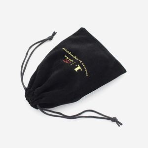Sac de toilette en velours à cordon, petite pochette pliable avec coutures, idéal pour bijoux ou cartes de tarot - Ventes flash - Product Image 6