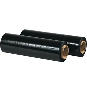 High Quality LDPE LLDPE Stretch Film Factory Price Black Stretch <b>Pallet</b> <b>Wrap</b> Film Soft Casting - Product Image 3
