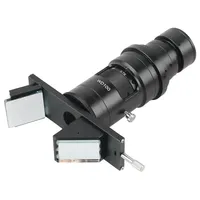 Objectif Zoom Continu Réglable 0.7X-5X 3D 2D FHD Monture C pour Caméra Vidéo Numérique HDMI VGA USB Microscope Industriel
