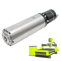 HQD GDL120-30-18Z/5.5 Segel Udara Independen 18000RPM 5.5KW BT30 ATC Spindle Motor Bearing Inverter Drive CNC Router 120mm