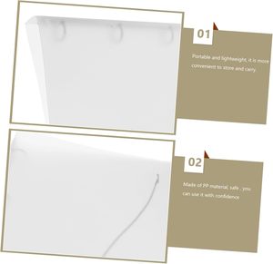 Thư mục <span class=keywords><strong>PP</strong></span> trong suốt A4 thư mục hóa đơn thư mục, văn phòng trường học, thư mục lưu trữ tập tin với dung lượng lớn. - Product Image 5