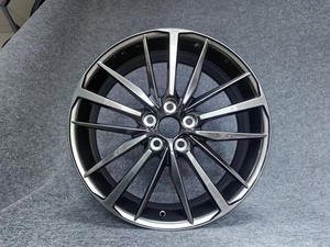 HRW PROJECT Jantes forgées Hyper Black multi-rayons pour voiture de course, en alliage d'aluminium brossé et poli, 2 pièces, 18-22 pouces, ajustement universel, Nouveau - Product Image 2