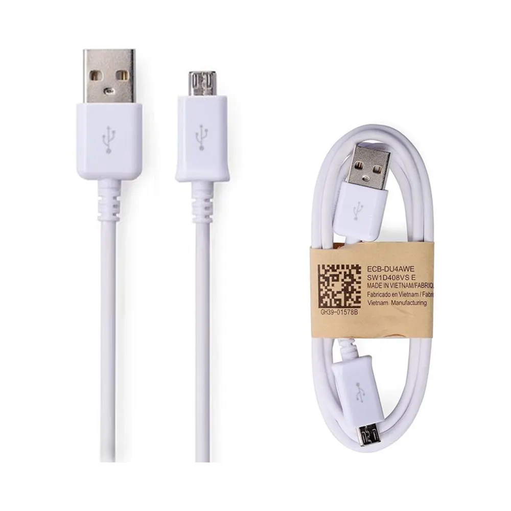 1M Original quality Micro USB Cable for samsung s3 s4 data cable black white