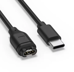 <span class=keywords><strong>Cable</strong></span> <span class=keywords><strong>cargador</strong></span> USB tipo C para <span class=keywords><strong>Garmin</strong></span> Fenix Forerunner <span class=keywords><strong>Instinct</strong></span> Venu 3FT carga rápida - Product Image 1