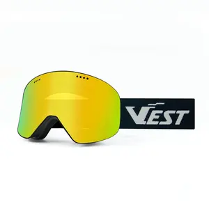 Snowmobile Eyewear Snowboard Esquí Gafas Polarizadas Anti Niebla Anti Scratch Deportes de invierno Snowboard Goggles